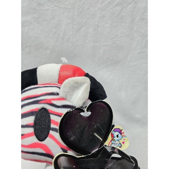 Tokidoki Unicorno Plush - ZAMBA (Small - 7.5 inch) - Red White Black Zebra - Picture 6 of 7